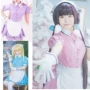 Dạy quán cà phê khuếch tán mâm xôi cosplay anime đồng phục trò chơi phụ nữ mặc đồng phục bồi bàn - Cosplay cosplay harry potter