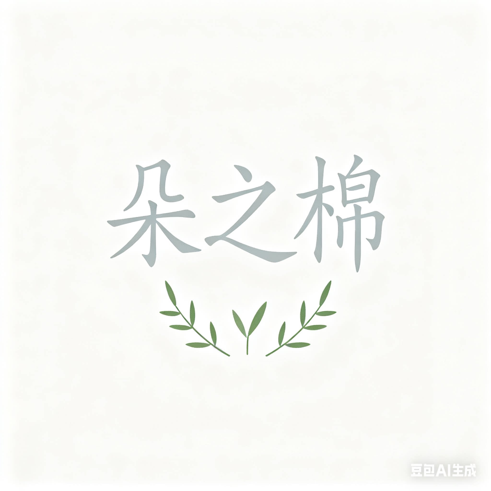 朵之棉家纺的LOGO