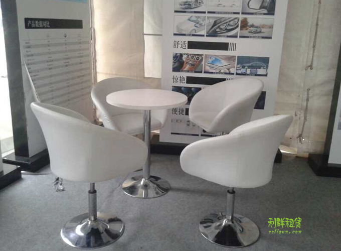Shenzhen Rental Conference Chair Lift Chair Swivel Leather Chair White Lift Sofa Chair Armrest Sofa Stool Rental Sale