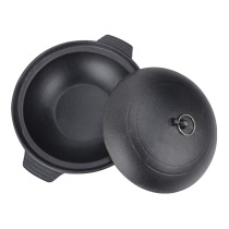 Cast iron bao zi cast iron pot bao zi fan casserole Hong Kong-style pot cast iron Gai Bo crispy rice cooker braised chicken dedicated