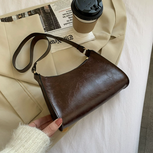 Небольшая сумка, универсальная сумка через плечо, французский стиль, изысканный стиль, 2020