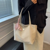 Модная летняя сумка через плечо, универсальная вместительная и большая сумка на одно плечо, коллекция 2022, подходит для студента, ткань оксфорд