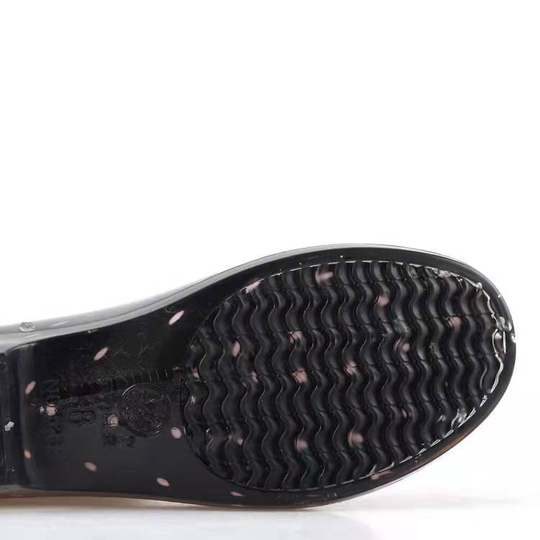 Shanghai Huili 523 Short-Tube Rain Boots for Women Waterproof Anti-Slip Pvc Wear-Resistant Rain Boots Plastic Anti-Fall Mid-Tube Women's Model