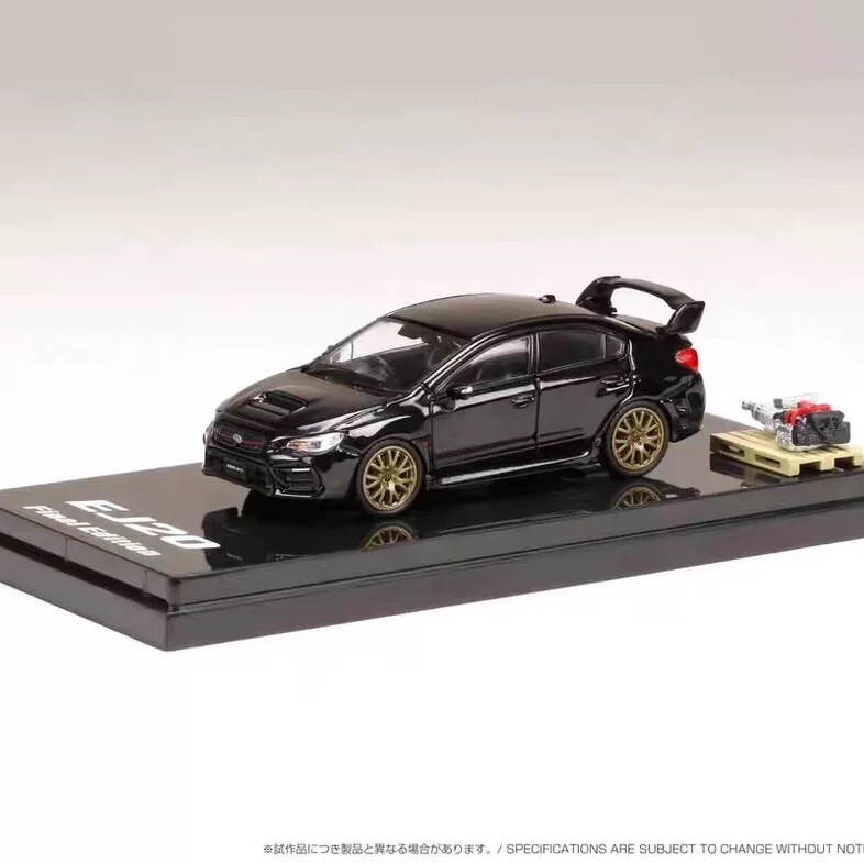 Hobby Japan 1/64 Subaru Wrx Sti Ej20 Final Edition with Engine in Stock