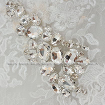 Hand Sewn Drilling Water Drilling for wedding dress Wedding Dress HAND DIY ORNAMENT DECORATIVE ACCESSORIES CLOTHING ACCESSORIES ACCESSORIES ACCESSORIES