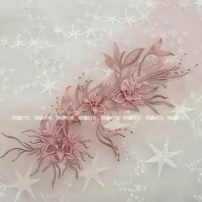 diy bridal headdress forest hair band lace flower handmade jewelry flower material wedding decoration accessories