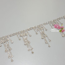 diyflower type multi-row claw drill chain hand sewn water drill decorative wedding yarn accessories hair accessories handchain material