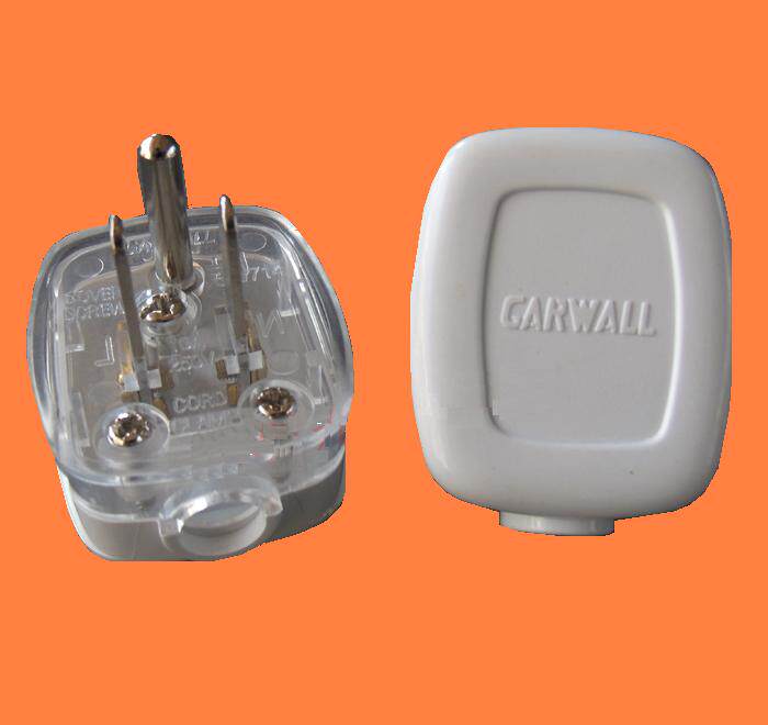 10A U.S. gauge transparent bottom power plug American assembly of folding and self-wiring plug-free American tripoles