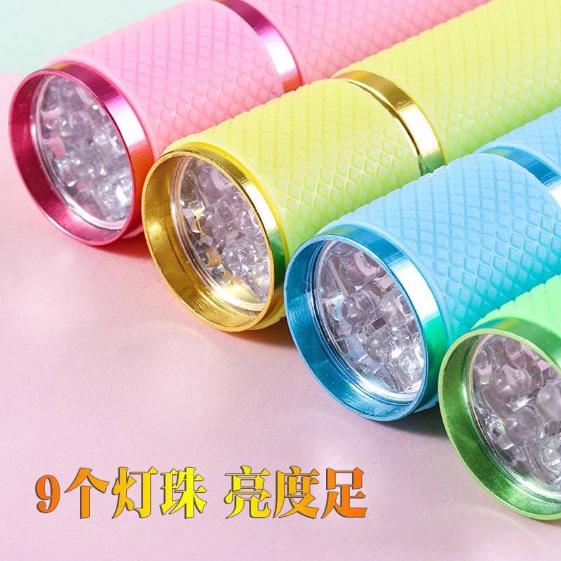 Flashlight Little Portable Girl Children LED Light Small Student Mini Durable Household Battery
