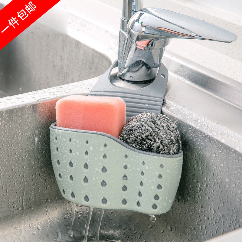 Kitchen products sink asphalt pool shelf hang basket dishwash dishwash sponge receiver frame tap asphalt frame