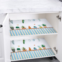 Self-adhesive cabinet mat sticker Drawer pad paper Wardrobe shoe cabinet renovation paper Waterproof moisture-proof mat Kitchen oil-proof sticker