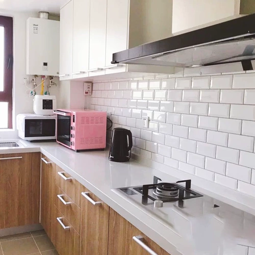 Северный ветер Черно -белый самолет хлебная плитка 300x600 кухонная туалетная кирпичная сеть красный белый кирпичный фарфоровый пленка