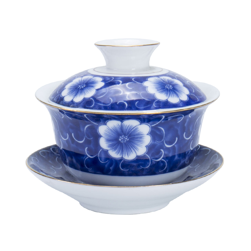 Ronkin only three tureen single kung fu suit household utensils accessories ceramic cups white porcelain tea tea bowl