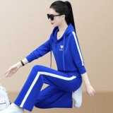 Модный спортивный костюм, брендовая толстовка с капюшоном, осенний комплект для отдыха, для бега