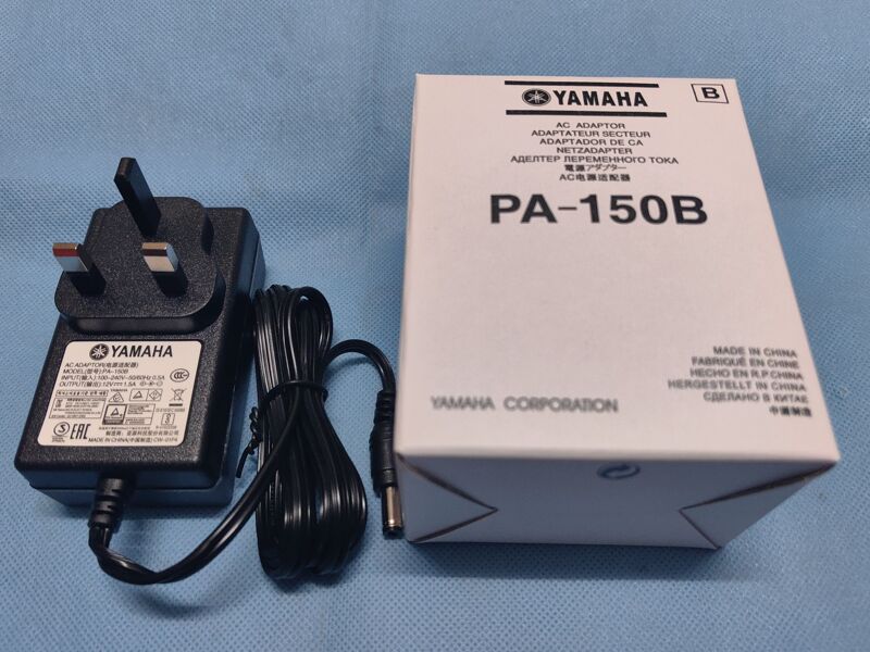Yamaha Yamaha Pa-150B Power Adapter 12V1.5A British Standard P-85 P-95 P105 Hong Kong Plug