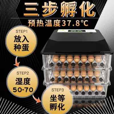 孵化器孵化机孵蛋器小型家用型全自动家用智能鹦鹉孔雀鸡蛋孵化箱