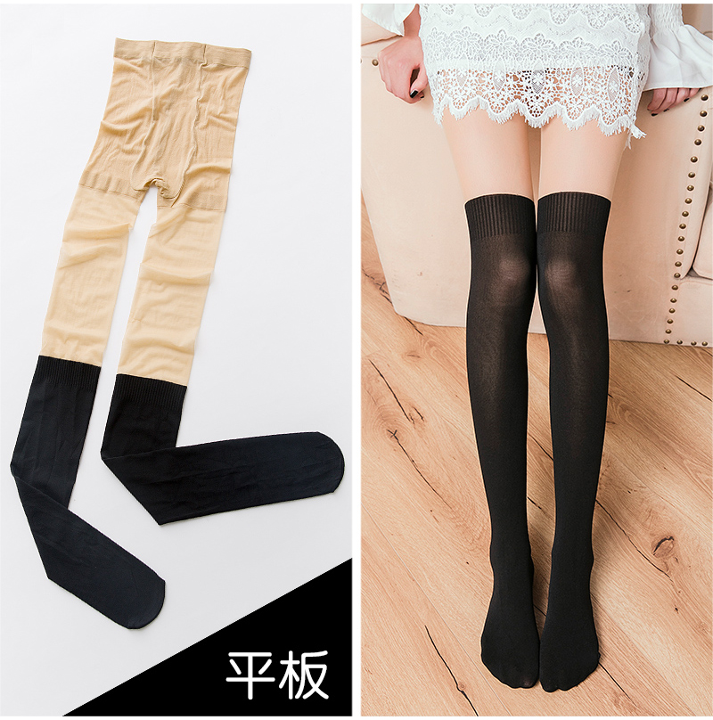 Vớ của phụ nữ phần mỏng pantyhose chống móc lụa mùa xuân và mùa hè sexy nhung thoáng khí xà cạp vớ màu trong suốt