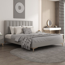 Nordic light and luxurious bunk bed double bed free from washing tech burbed minimalist modern childrens bed ins master bedroom 1 8 m