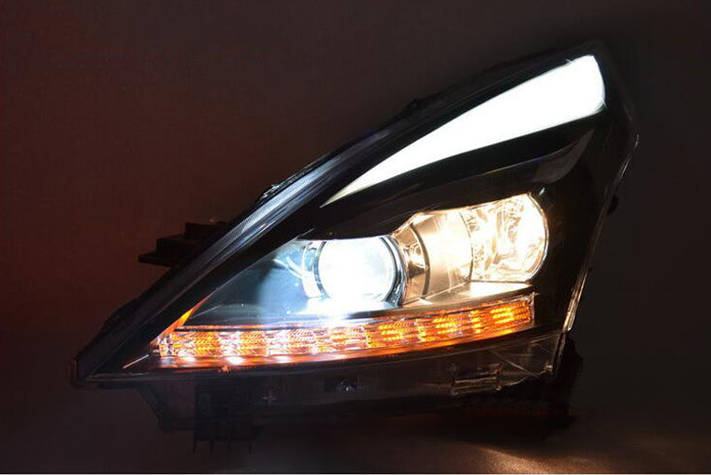 2pcs Xenon Headlight LED Running Light for Nissan Teana/Altima 20082012 eBay