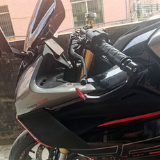 Ручной тормоз 适用于春风450sr 250sr my 赛道版狒狒牛角护手改装配件防摔护弓