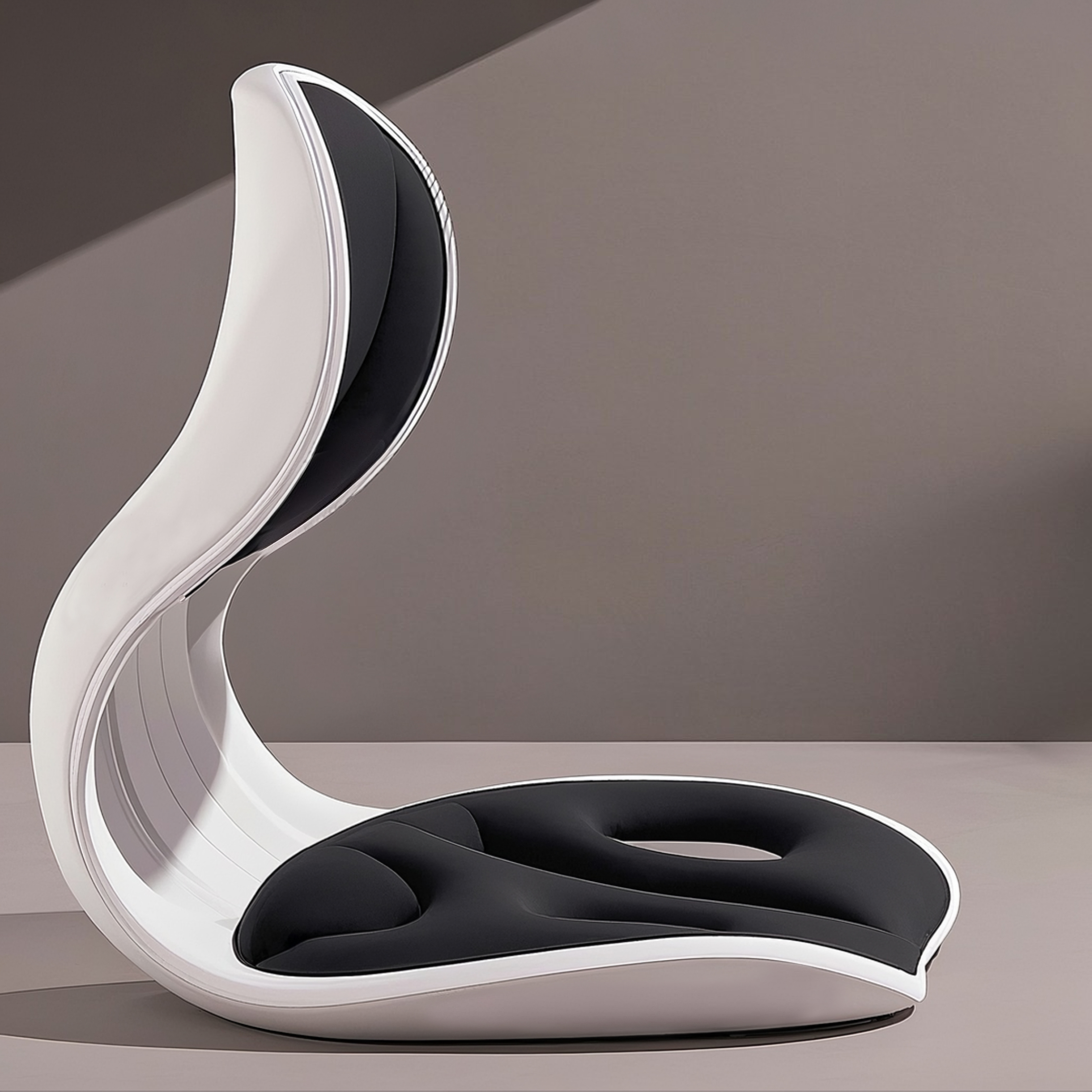 人間工学に基づいた腰サポートクッションシート姿勢椅子背骨ランバーサポートクッション統合オフィス長期座りアーティファクト