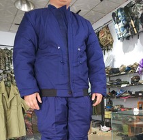 Old-fashioned cotton pants set 87 ship cotton pants thickened warm suit 92 cold suit liner