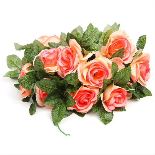 Имитация цветочные струны стринки обертывание потолочного отделка фальшивая роза Гостиная