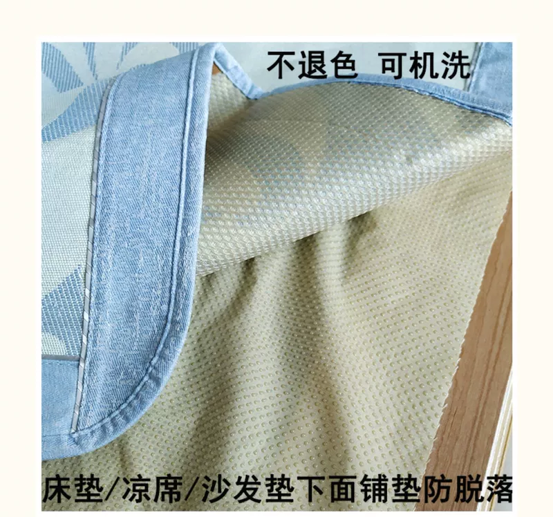 Tatami nệm chống trượt mat trẻ em nệm chống trượt mat silicone vải sofa băng lụa mat cố định tạo tác - Nệm giá nệm cao su
