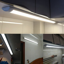 led strip lamp super bright strip energy-saving fluorescent lamp full set of integrated household ceiling lamp three-proof purification lamp tube