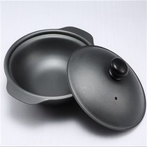 Casserole stew pot stone pot soup pot household ceramic pot rice casserole induction cooker special for open fire high temperature soup