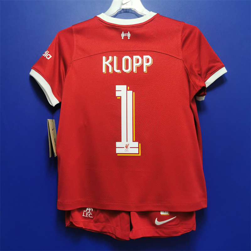 Lfc Liverpool 23/24 Home Kids' Football Kit Dx2804 Lfc Liverpool 23/24 Home Kids' Football Kit Dx2804