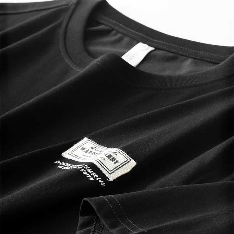 Classic white spring base body-friendly T-shirt