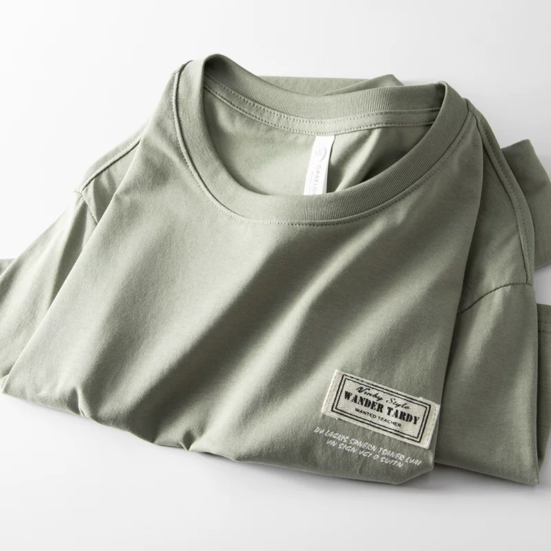 Classic white spring base body-friendly T-shirt