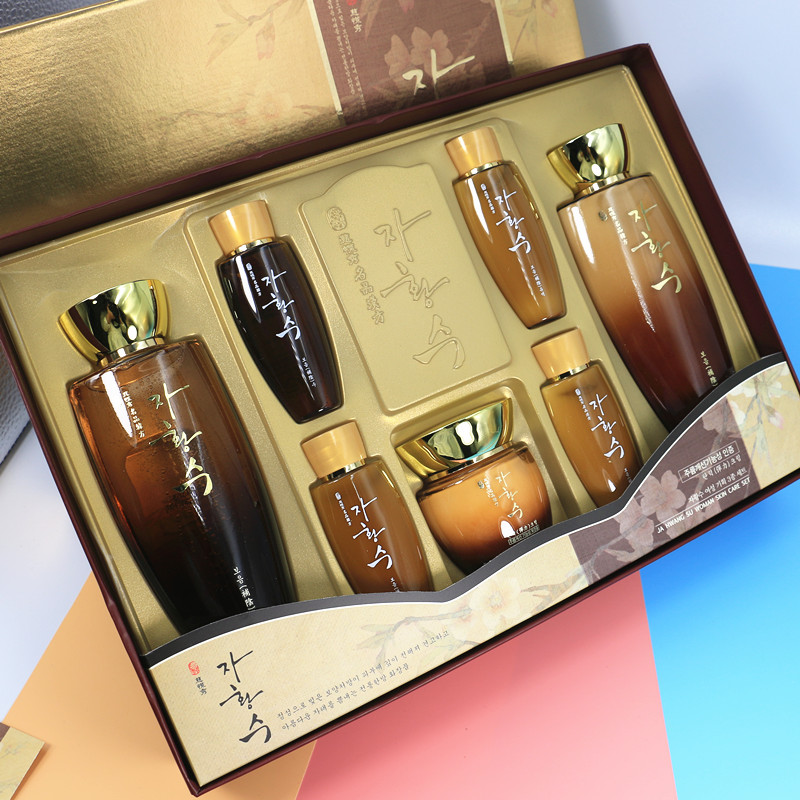 General trade Korea Charity Show box famous Hanfang three - piece package gift box