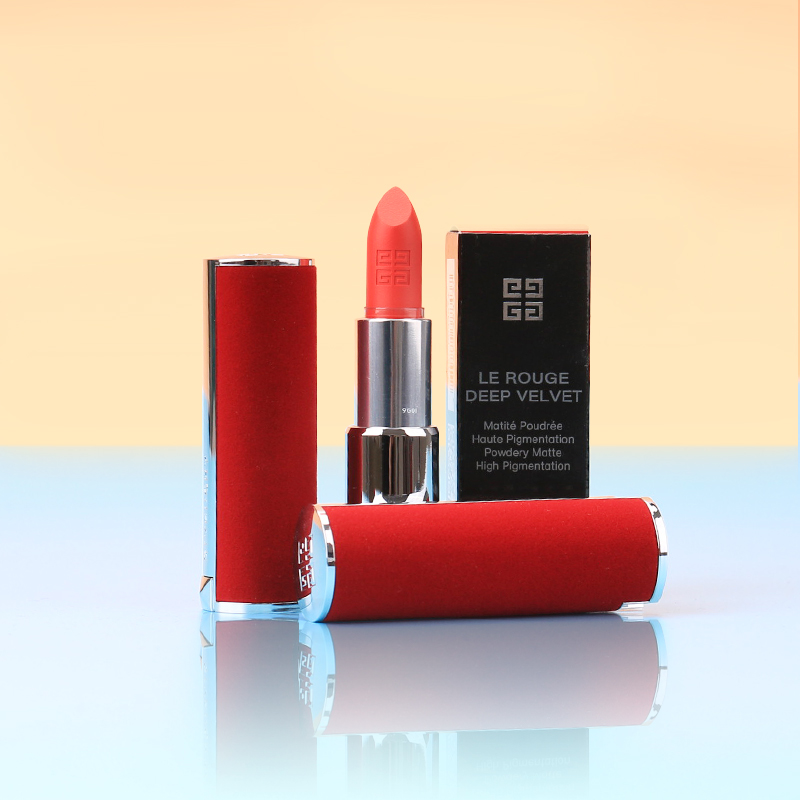 GIVENCHYGivenchy Haute Couture Lambskin Lipstick 3 4g New Version Holiday Gift Retro N37#