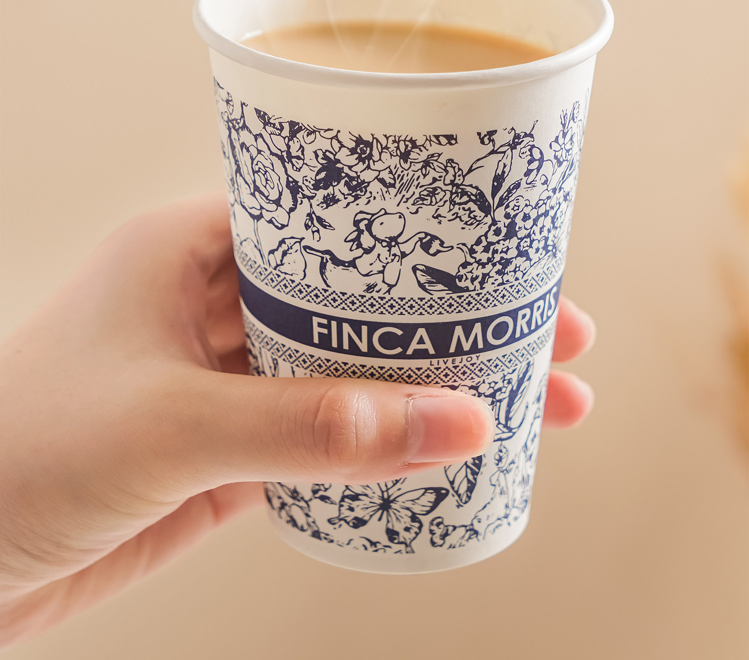  Одноразовые Бумажный стакан цветы чашка домой сгущаться Жесткий ошпаривают большой размер высокой сорт кофе пищевого чашки 