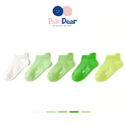 "Pure Color Mesh Type" Children's Socks Summer Thin Fashion Girl Summer Socks Baby Short Socks Boneless Boat Socks — 5
