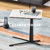 Llyarss Lias/Bian Ji Ji Ji/Итальянский минималистский/квадратный/керамическая каменная тарелка C -обработка/KD