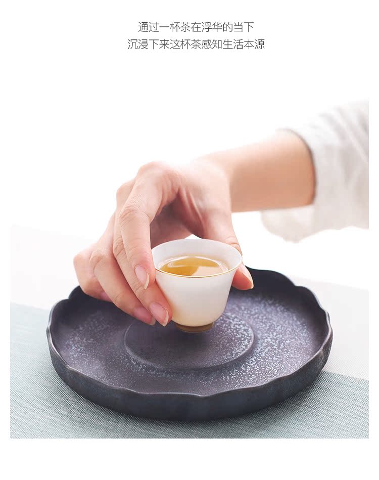 Household manual hand - made kung fu tea cup sample tea cup ceramic tea set, tea set master cup thin white porcelain