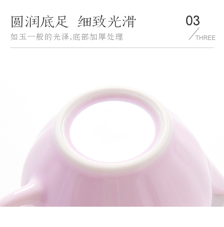 I and contracted jingdezhen ceramic tea set suit household Japanese dry wet amphibious tea tray teapot set of tea cups