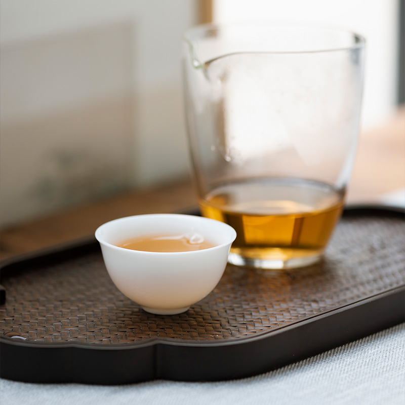 Good thing JingLanPin cup sample tea cup white porcelain of jingdezhen tea service master cup single cup small cups cups gift mugs