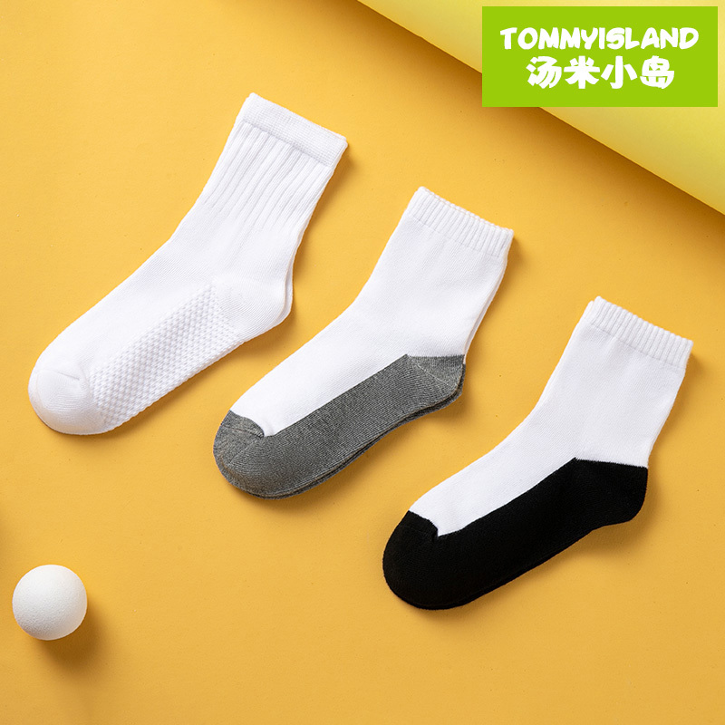 Children's Pure Cotton White Mid-Calf Socks for Spring and Summer, Breathable Sports Socks for Boys, School Student Socks, Girls' Baby Socks Children's Pure Cotton White Mid-Calf Socks for Spring and Summer, Breathable Sports Socks for Boys, School Student Socks, Girls' Baby Socks