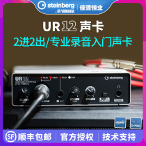 Steinberg YAMAHA Yamaha UR12 USB sound card Recording arrangement dubbing Live audio interface