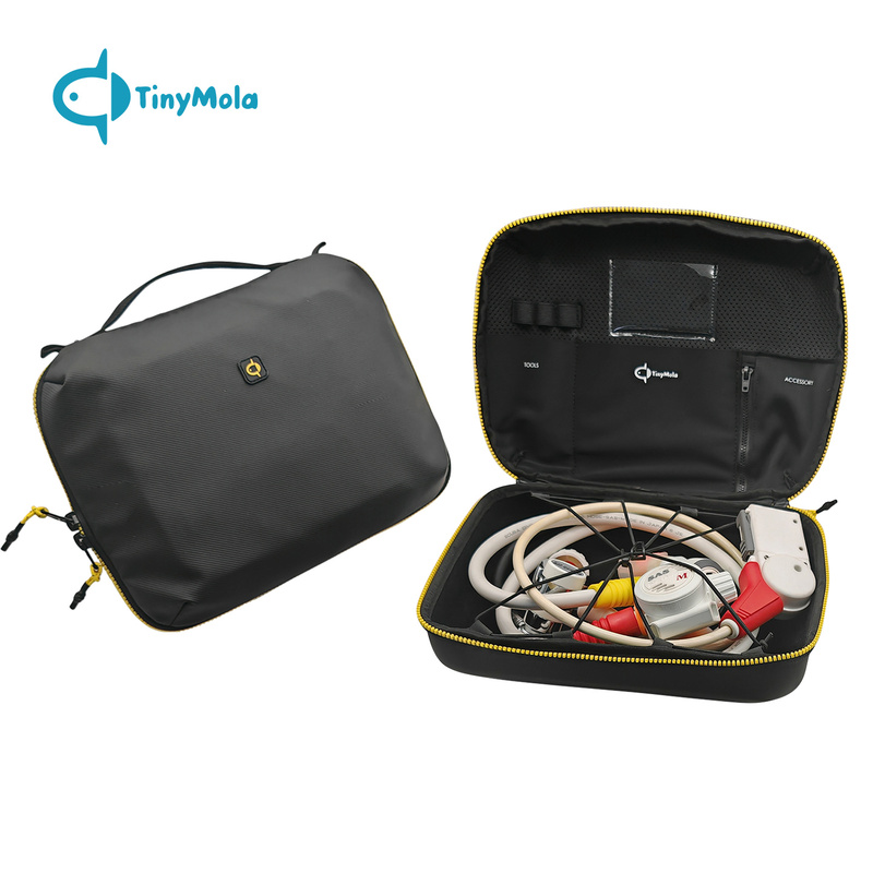 Tinymola Diving Regulator Storage Bag Hard Shell Bag Travel Eva Scuba Regulator Second Stage Bag Equipment