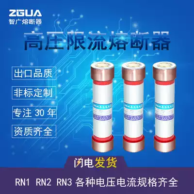 Zhiguang fuse RN2-10(12)KV 0 5A1A2A3A5A10A20A high voltage current limiting fuse