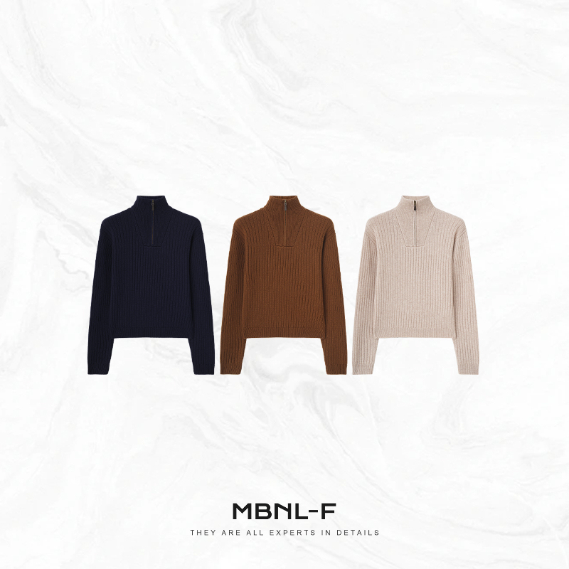 Clearance Sale "High-Neck Lauren" Custom-Made Cashmere Wool High-Neck Long-Sleeve Sweater Qin Lei Xm-Xmy8035 Clearance Sale "High-Neck Lauren" Custom-Made Cashmere Wool High-Neck Long-Sleeve Sweater Qin Lei Xm-Xmy8035