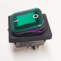 Imported waterproof switch Boat switch RL2 4 feet 2 gears with green light boat switch 12V 24V 220V