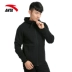 Áo thể thao nam Anta 2019 xuân mới đan áo len nam áo khoác trùm đầu 15839420 - Áo khoác thể thao / áo khoác