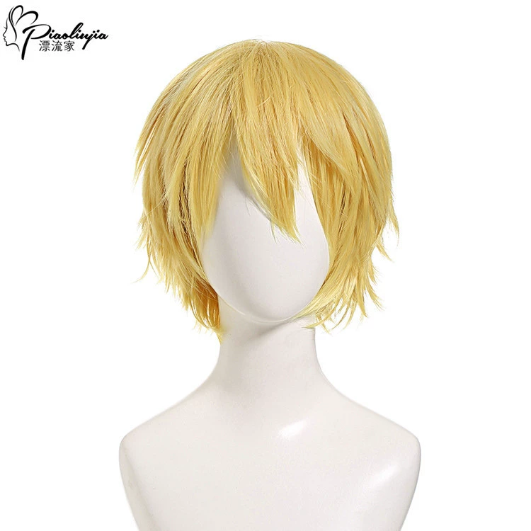 cos wig teenager reverse curled color cosplay anime wig fake hair universal teenager hair dk daily gay hair