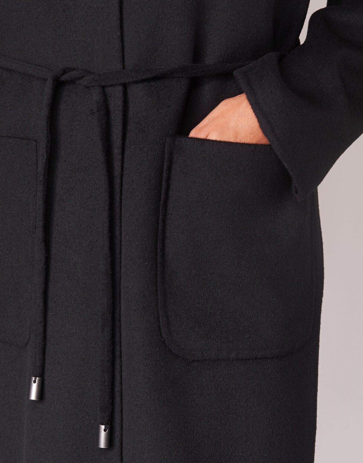 Benetton/ Мисс мода пальто случайный черный осень и зима 2DI65K215-100 для возраста 